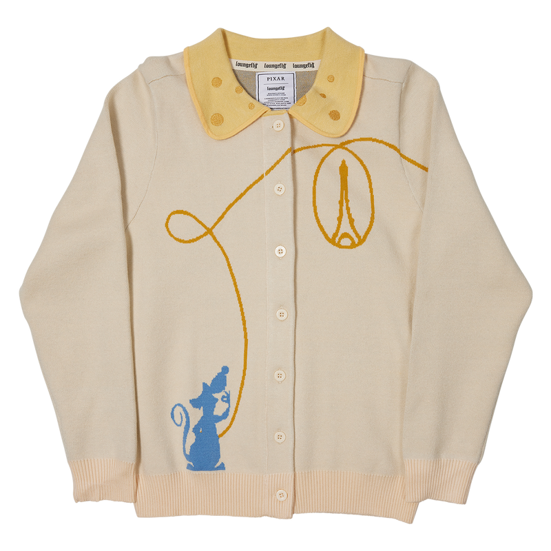 Ratatouille Anyone Can Cook Collared Cardigan, , hi-res view 1