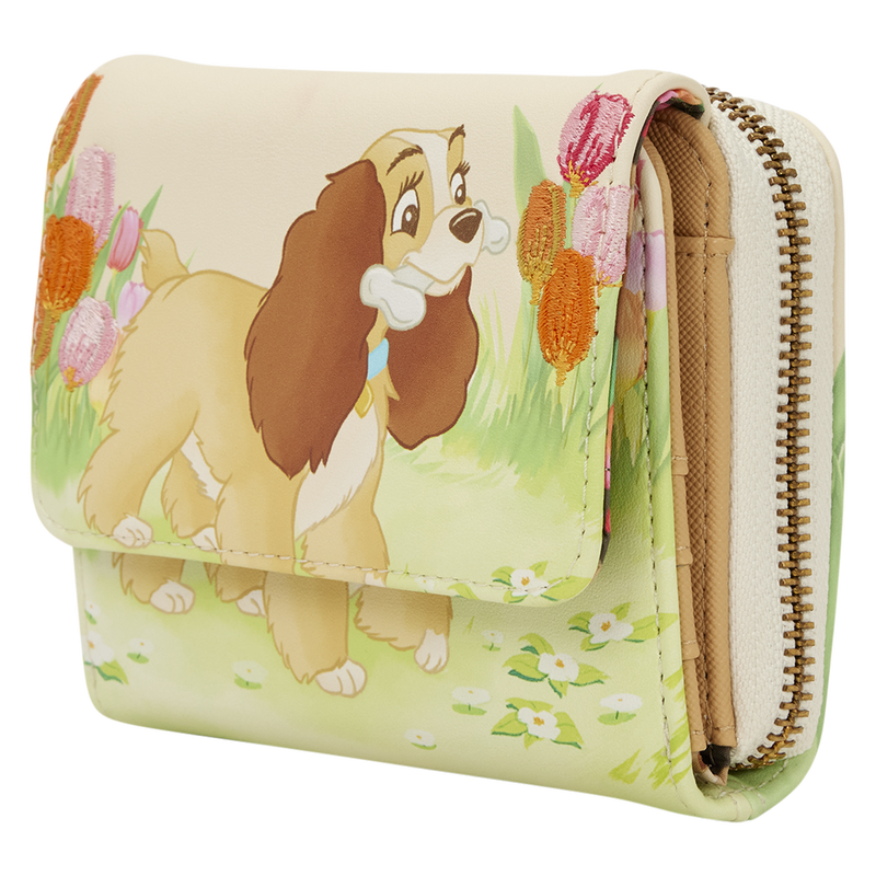 Lady and the Tramp Pastel Tulip Trifold Wallet, , hi-res view 4