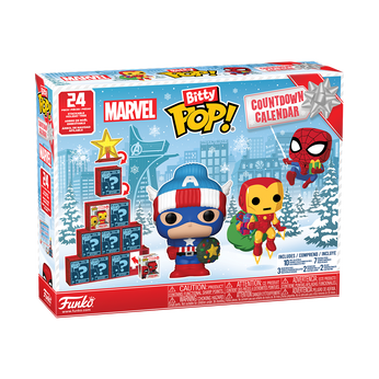 Bitty Pop! Marvel Holiday Advent Calendar,  Bitty Pop! Marvel Holiday Advent Calendar, Image 2