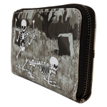 The Skeleton Dance 95th Anniversary Glow Zip Around Wallet, , hi-res view 4