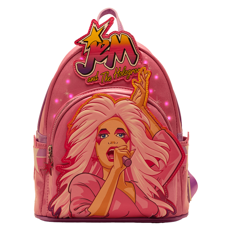 Limited Edition Jem and The Holograms Light Up Mini Backpack, , hi-res view 3