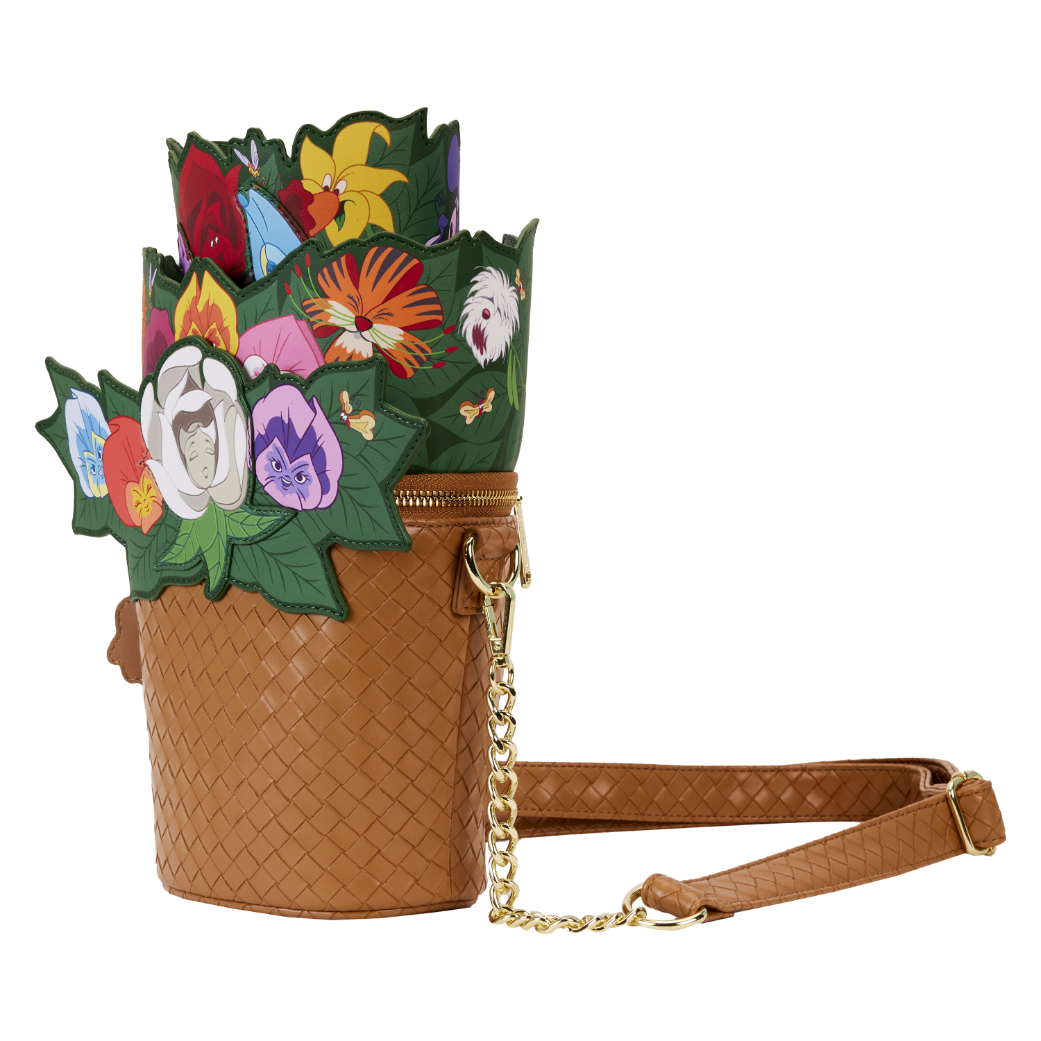 How to make paper bag with flower arrangement, make a bouquet - YouTube