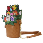 Alice In Wonderland Exclusive Singing Flower Basket Crossbody Bag, , hi-res view 3