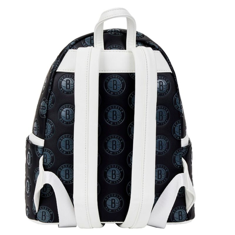 NBA Brooklyn Nets Logo Mini Backpack, , hi-res view 4