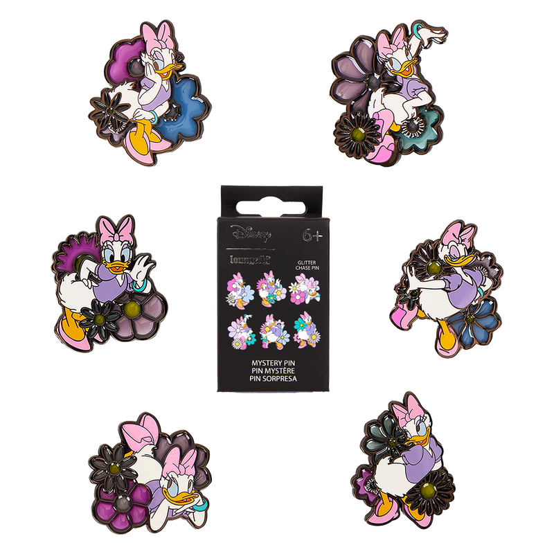 Daisy Duck 85th Anniversary Mystery Box Pin, , hi-res view 1