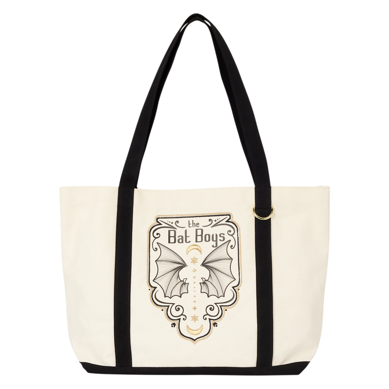 A Court of Thorns and Roses The Bat Boys Canvas Tote Bag, , hi-res view 1