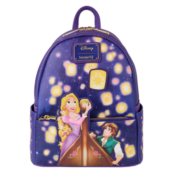 Tangled Rapunzel & Flynn Rider Lantern Light Up Mini Backpack, Image 1