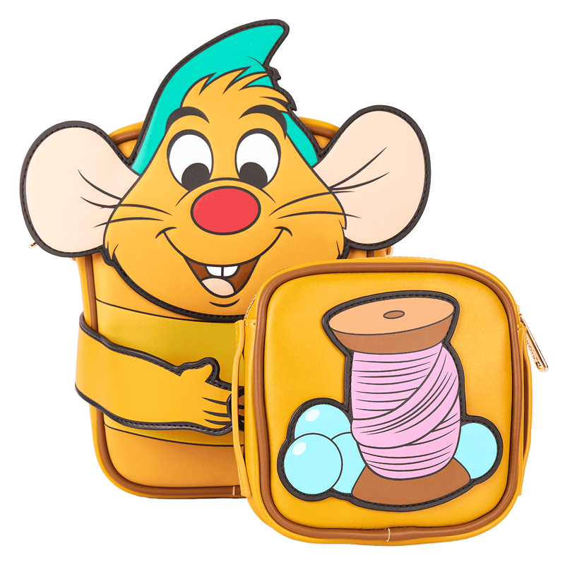 Cinderella 75th Anniversary Gus Gus Crossbuddies® Cosplay Crossbody Bag With Coin Bag, , hi-res view 8