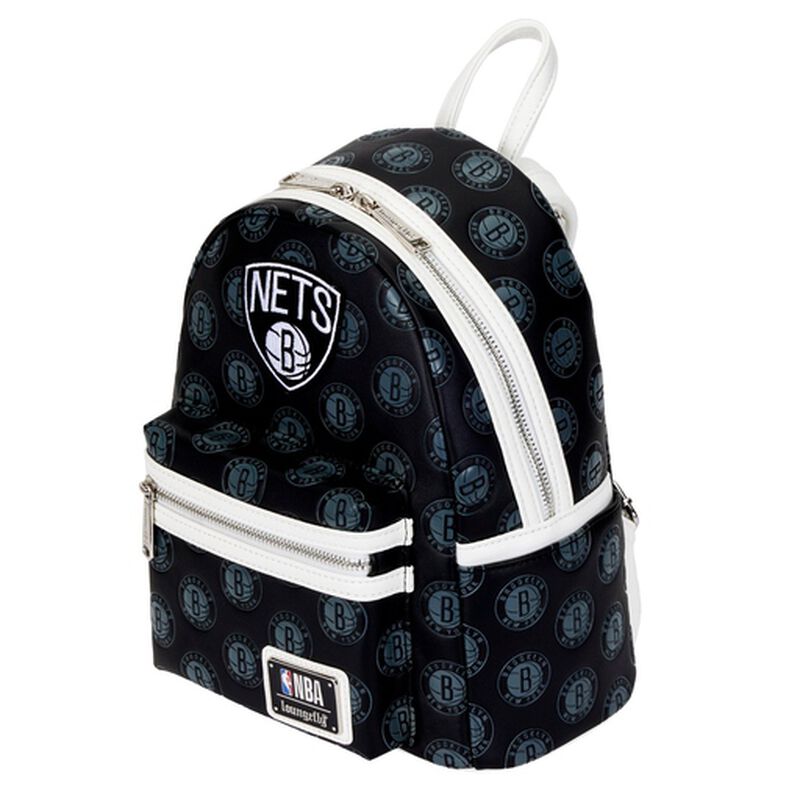 【Lounge Fly】NBA Brooklyn Nets Logo Mini Backpack NBA Brooklyn Nets Logo Mini Backpack | Funko