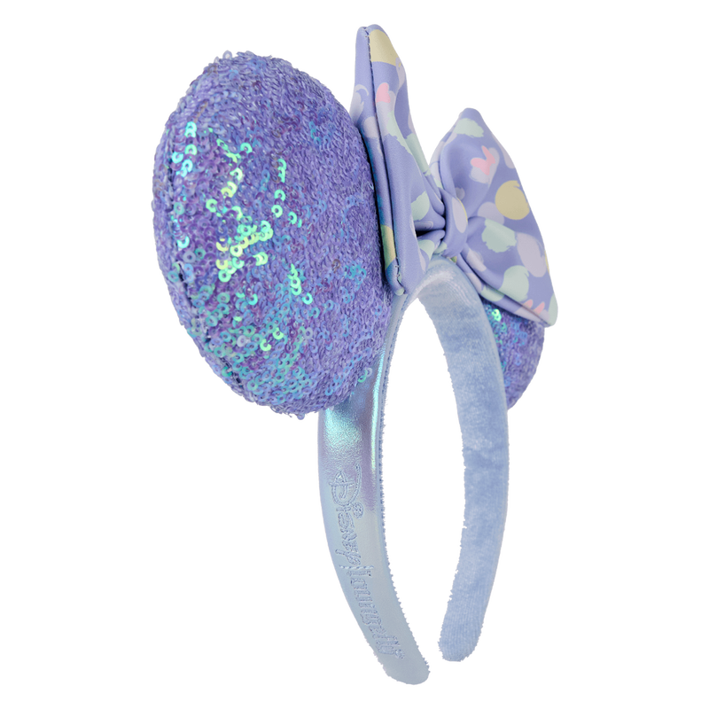 Minnie Mouse Exclusive Iridescent All-Over Print Sequin Ear Headband, , hi-res view 4