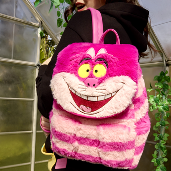 Alice In Wonderland Exclusive Cheshire Cat Plush Light Up Mini Backpack, Image 2