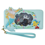 The Little Mermaid Ariel Princess Lenticular Zip Around Wallet, , hi-res view 1