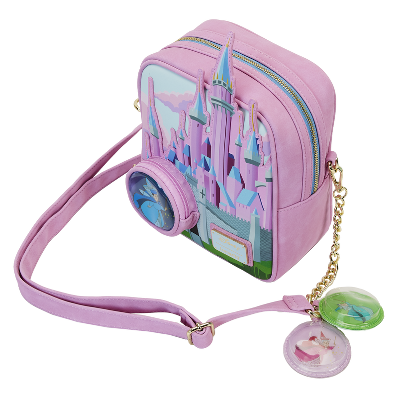 Exclusive Stained Glass Sleeping Beauty Mini Backpack Loungefly