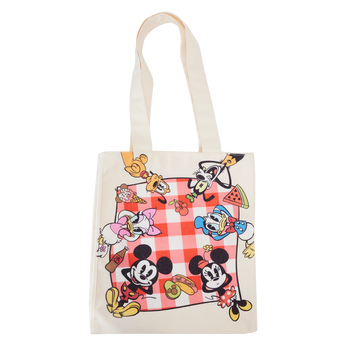 Mickey & Friends Picnic Blanket Canvas Tote Bag, Image 1