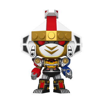 Pop! Super Ninja Megazord (Power Rangers: The Movie) (Metallic), Image 1