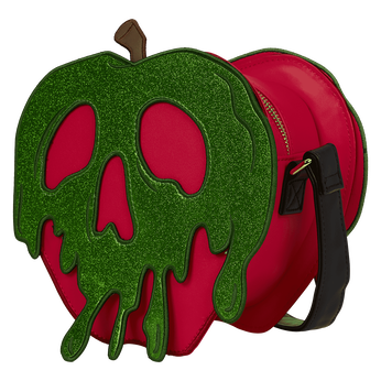 Snow White and the Seven Dwarfs Exclusive Evil Queen Poison Apple Glitter Crossbody Bag, Image 2