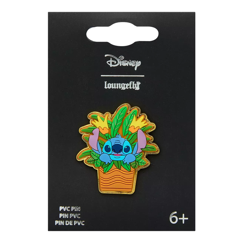 Lilo & Stitch Plant Stitch Enamel Pin - Disney - Disney, , hi-res view 3