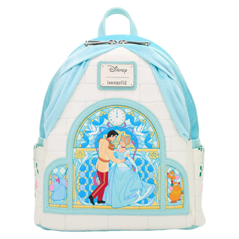 Disney Cinderella & Prince Stained Glass Curtain Mini Backpack, , hi-res view 1