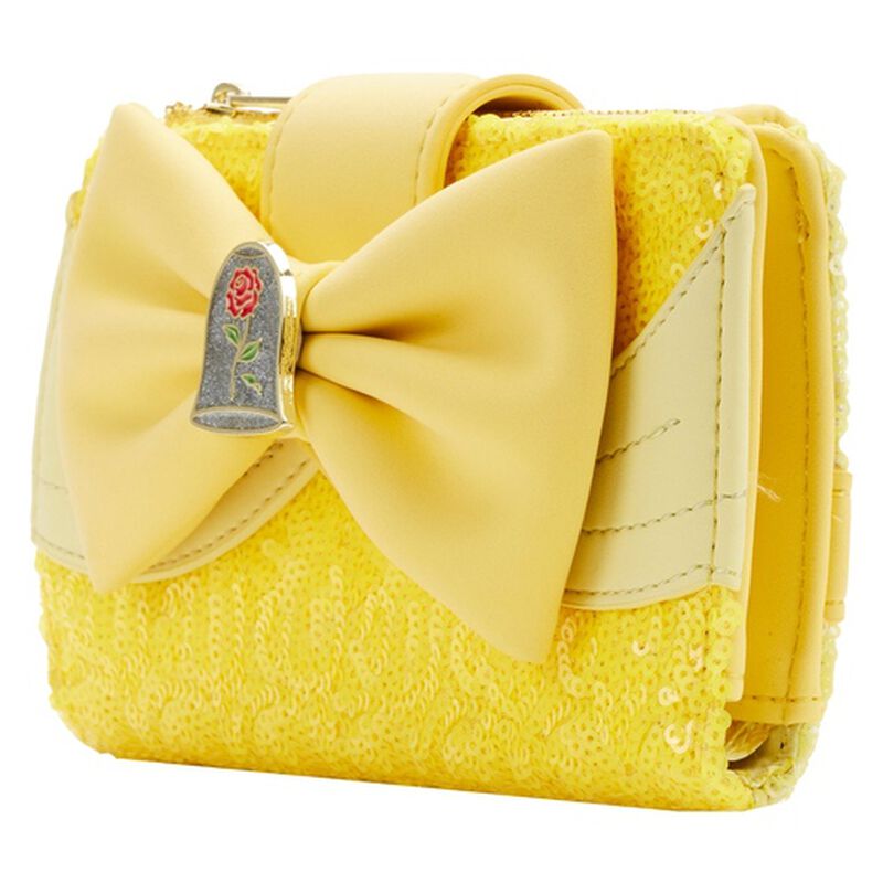 Exclusive - Belle Sequin Flap Wallet, , hi-res image number 3