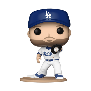 Pop! Freddie Freeman Catching on Base, Image 1