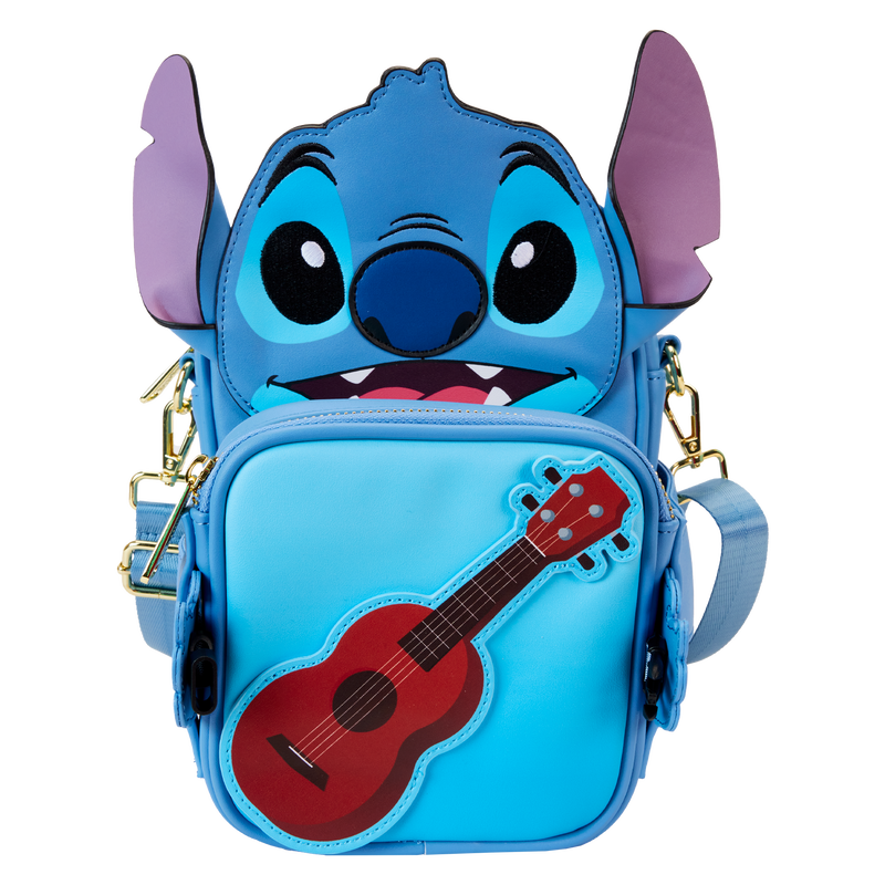 Stitch Camping Cuties Crossbuddies® Cosplay Crossbody Bag with Coin Bag, , hi-res view 3