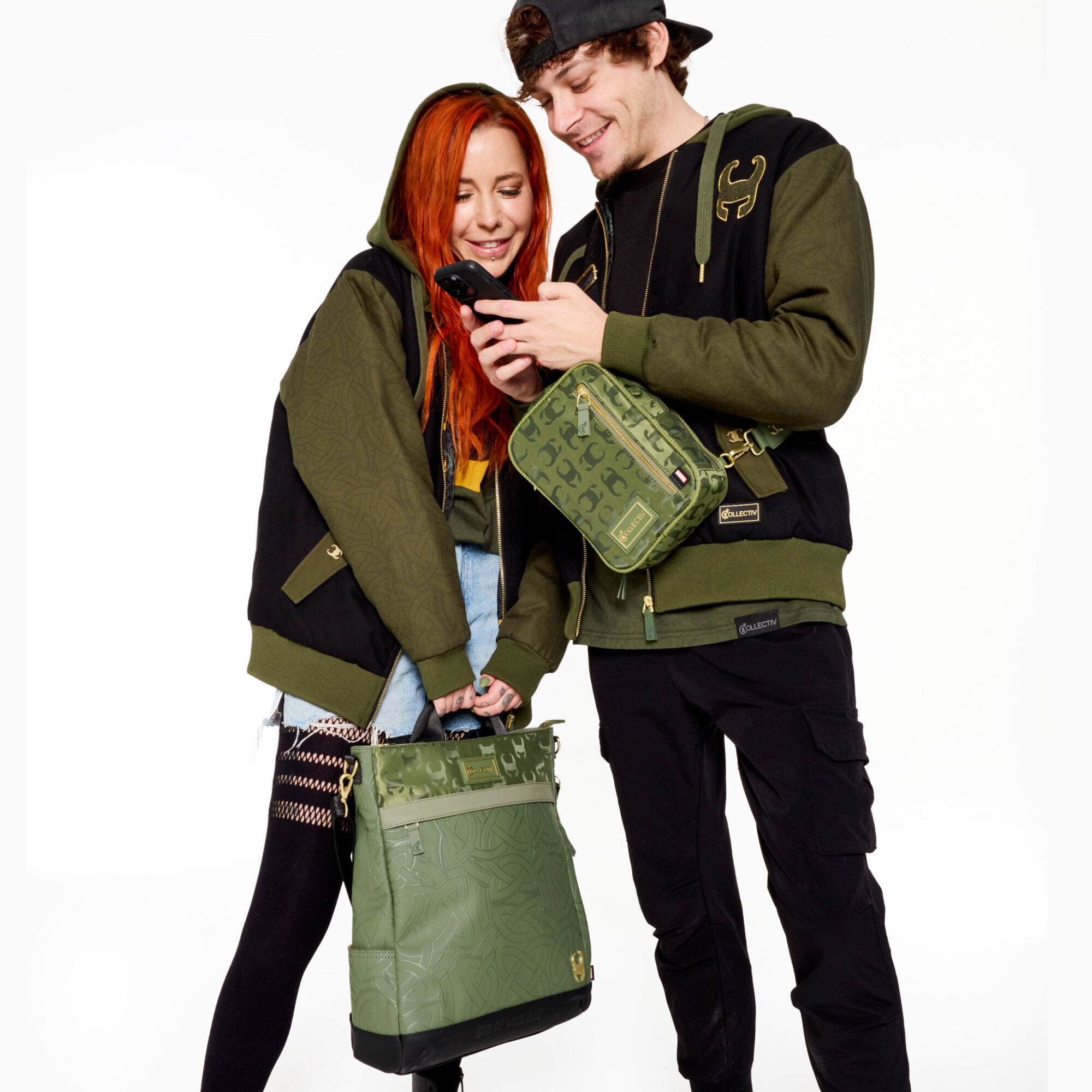 Buy COLLECTIV Marvel Loki The CREATIV Convertible Backpack Tote Bag at Loungefly