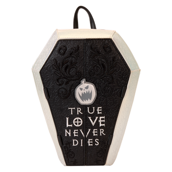 NYCC Limited Edition The Nightmare Before Christmas Jack & Sally Coffin Mini Backpack, Image 1