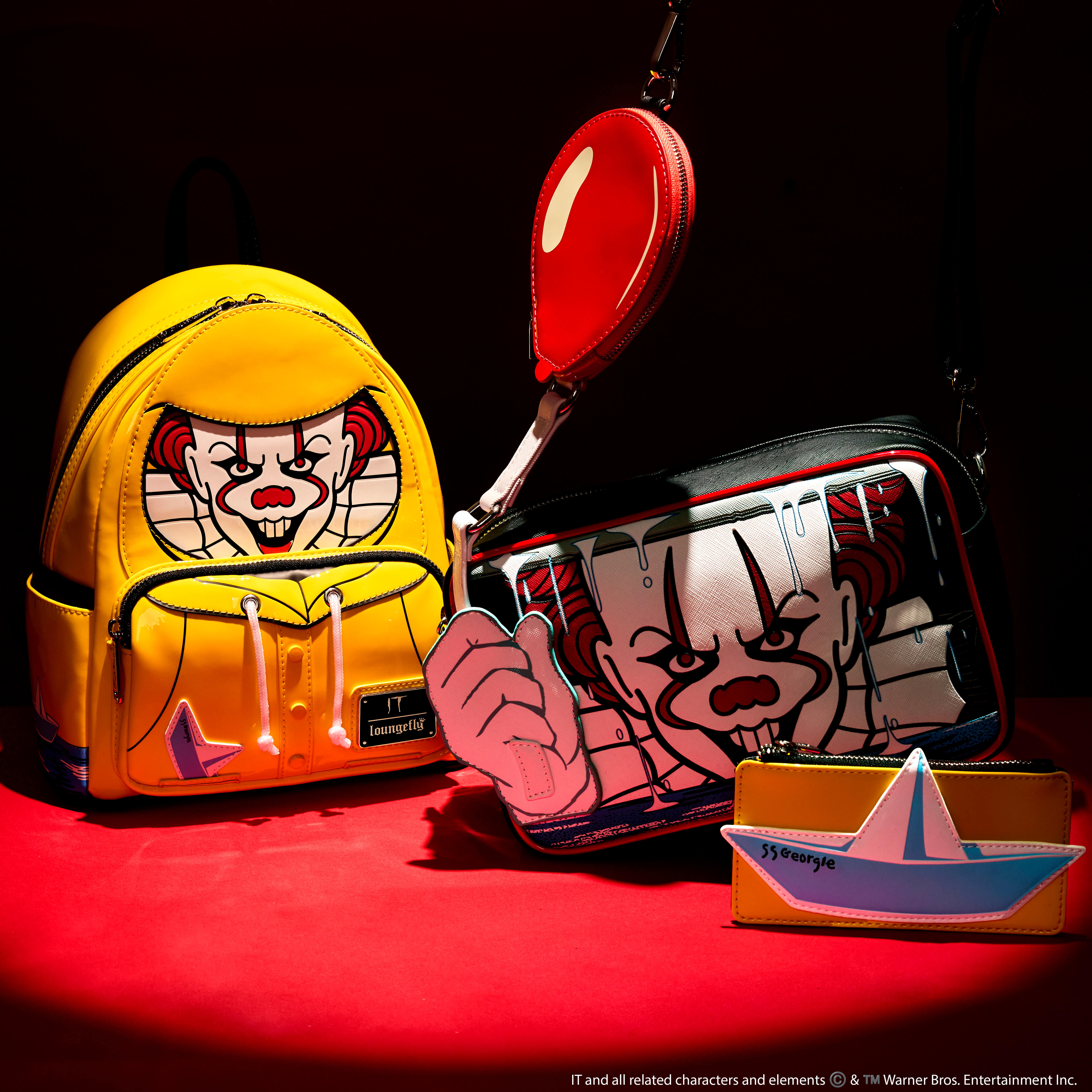 Buy It Pennywise Raincoat Cosplay Glow Mini Backpack at Loungefly
