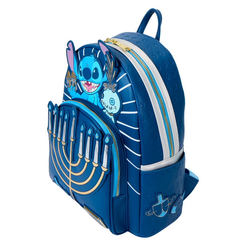 Stitch Hanukkah Menorah Light Up Mini Backpack, , hi-res view 5