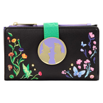 Wicked Glinda & Elphaba Floral & Lace Flap Wallet, , hi-res view 1