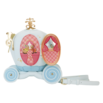 Stitch Shoppe Cinderella Exclusive Pumpkin Carriage Figural Crossbody Bag, Image 1