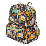 The Lion King 30th Anniversary Silhouette All-Over Print Canvas Square Mini Backpack, , hi-res view 3