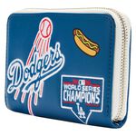 MLB LA Dodgers Patches Zip Around Wallet, , hi-res view 3