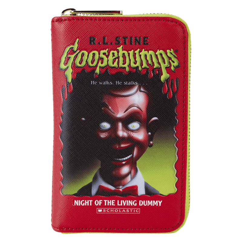 Goosebumps Slappy Book Cover Zip Around Wallet, , hi-res view 1