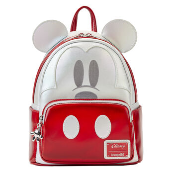 Limited Edition Exclusive - Disney100 Platinum Mickey Mouse Cosplay Mini Backpack, Image 1