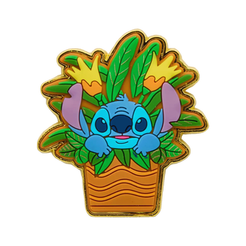 Lilo & Stitch Plant Stitch Enamel Pin - Disney - Disney,  Lilo & Stitch Plant Stitch Enamel Pin - Disney - Disney, Image 1