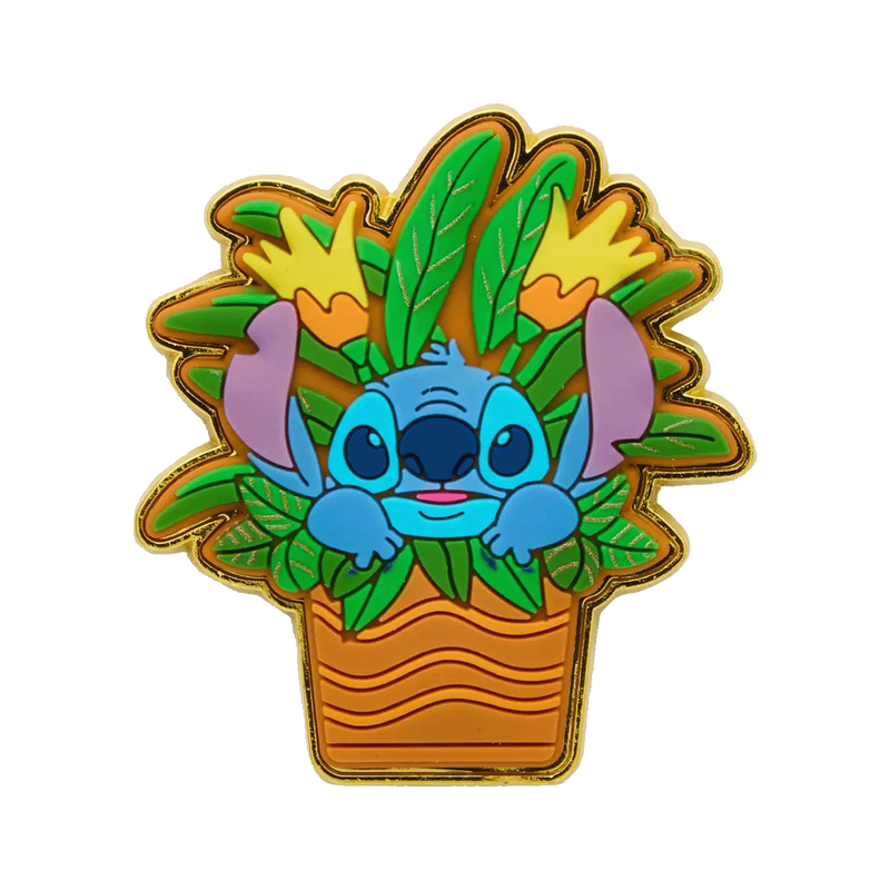 Lilo & Stitch Plant Stitch Enamel Pin - Disney - Disney, , hi-res view 1