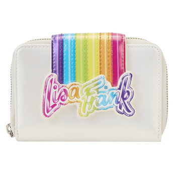 Lisa Frank Rainbow Logo Zip Around Wallet, Image 1