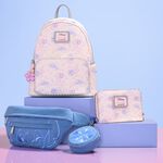 Stitch & Angel Cherry Blossom All-Over Print Zip Around Wallet, , hi-res view 3