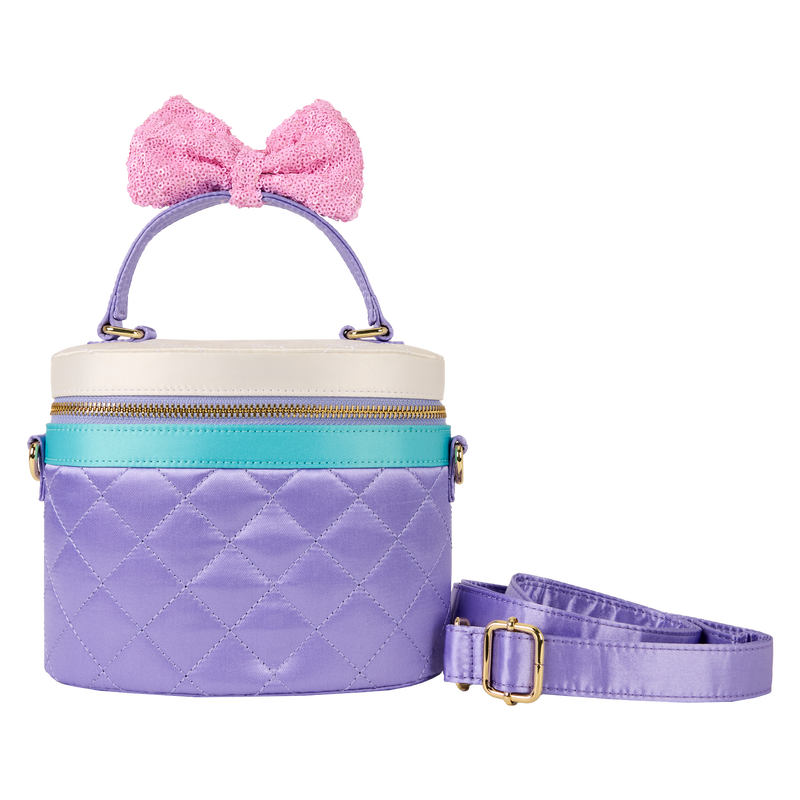 Daisy Duck 85th Anniversary Sequin Quilted Crossbody Bag, , hi-res view 1