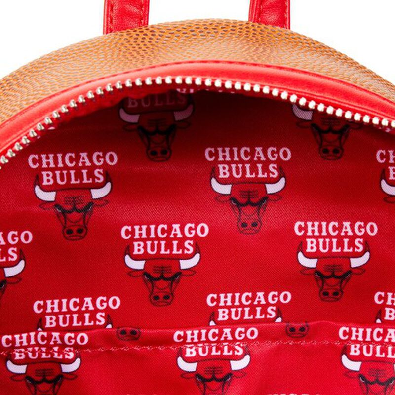 【Lounge Fly】NBA Chicago Bulls Basketball LogoMini Backpack NBA Chicago Bulls Basketball Logo Mini Backpack | Loungefly