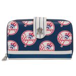MLB New York Yankees Logo Zip Around Wallet, , hi-res image number 1