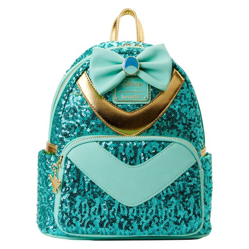 Princess Jasmine Sequin Mini Backpack | Officially Licensed | Vegan Leather | Loungefly