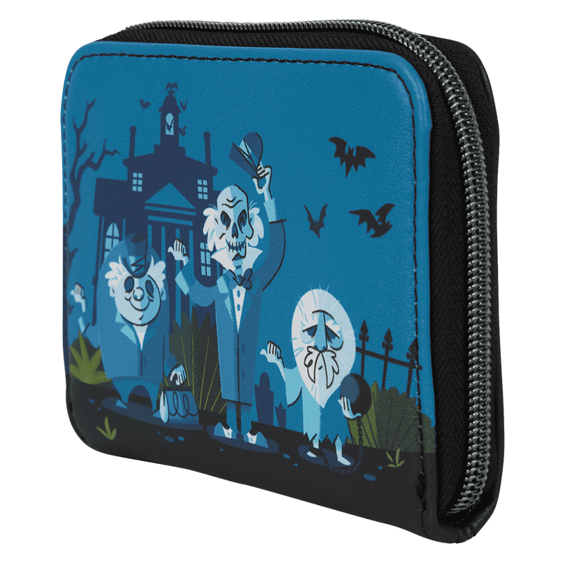 Haunted Mansion Exclusive Hitchhiking Ghosts Zip Around Wallet, , hi-res view 3
