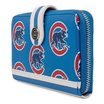 MLB Chicago Cubs Logo Zip Around Wallet, Image 2