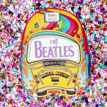 The Beatles Magical Mystery Tour Bus Lenticular Mini Backpack, Image 2