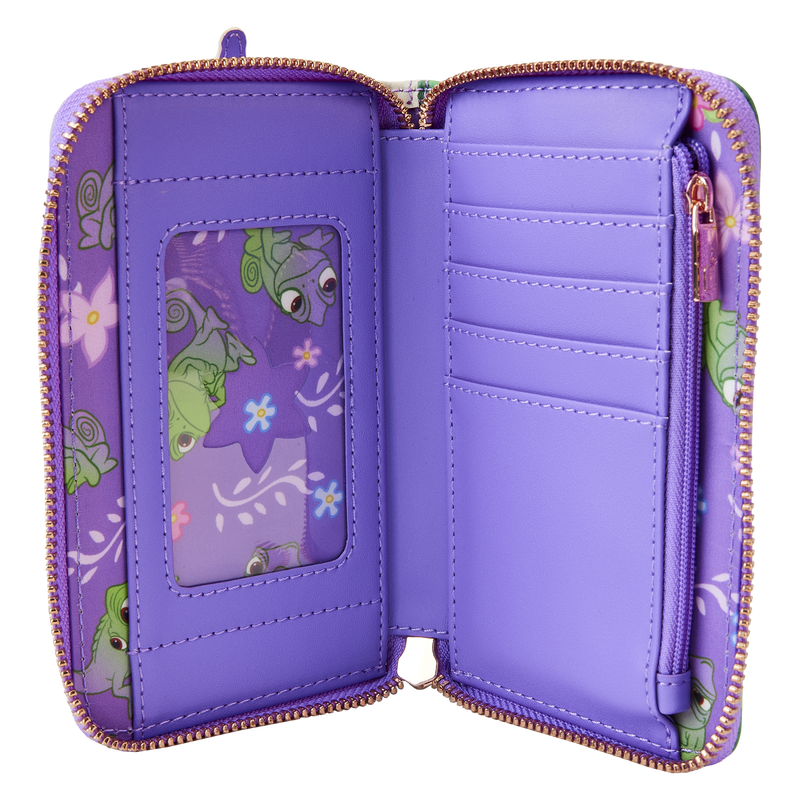 Tangled Rapunzel Swinging from the Tower Zip Around Wallet, , hi-res view 7