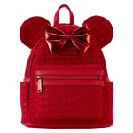 Minnie Mouse Exclusive Red Glitter Tonal Mini Backpack, , hi-res view 1