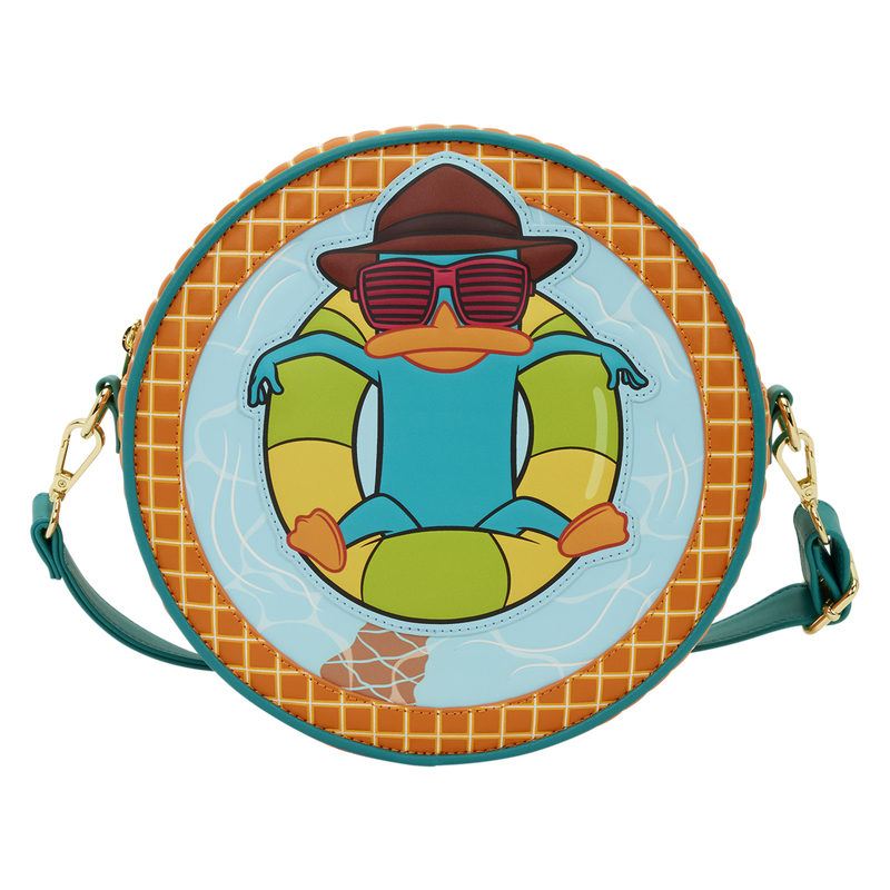 Phineas & Ferb Perry the Platypus Pool Crossbody Bag, , hi-res view 1