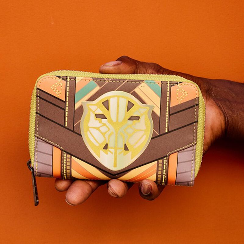 Black Panther Okoye Cosplay Zip Around Wallet, , hi-res image number 2